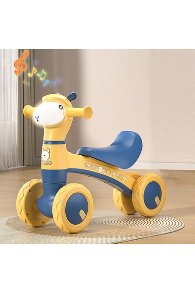 MG Kids Balance Bike | Toddler Bike & Baby Walker, Ride On Toys, No Pedals, Music & Lights For 1-3 Year
