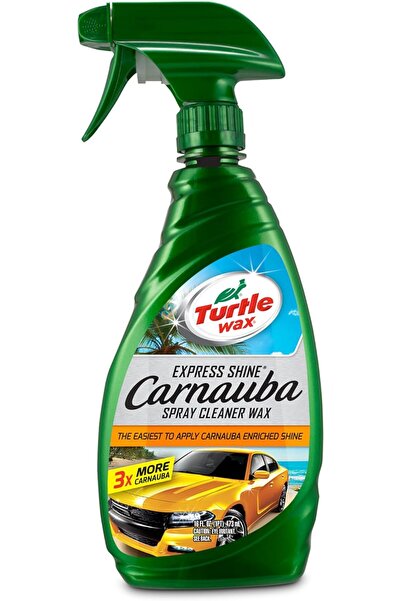 Turtle Wax بخاخ شمع شفاف لتلميع السيارات، سعة ١٦ أونصة، T-136R
