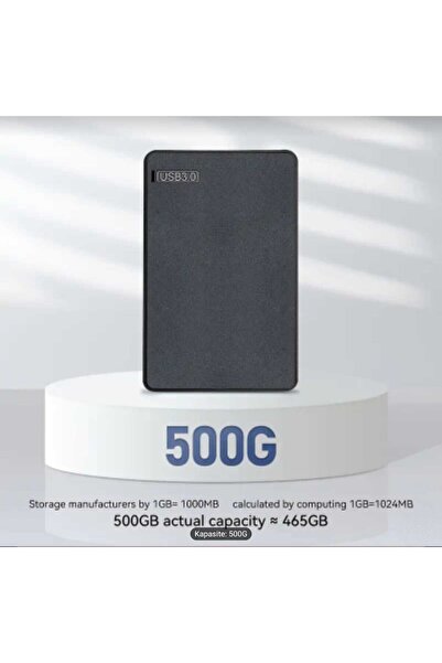 asc aksesuar 500GB USB 3.0 sabit disk 2.5 inç premium