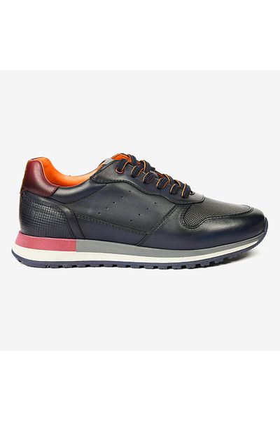 Greyder Pantofi pentru bărbați, albastru bleumarin, din piele naturală 4k1ua16452