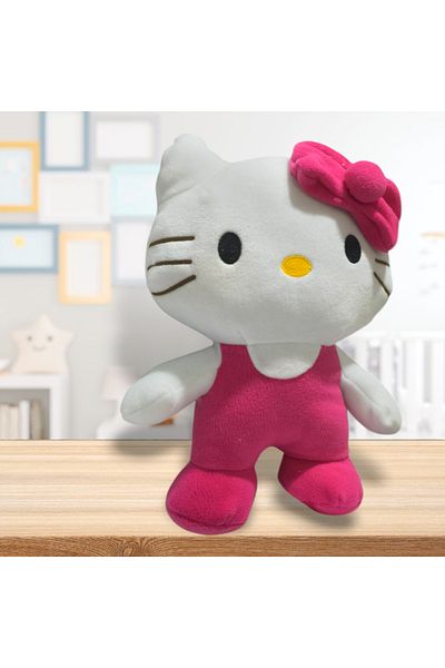 Pufline Hello Kitty Plush Toy (35 cm) Dark Pink (Fujya)