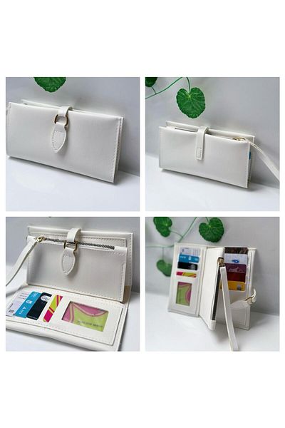 HC BAG Soft Leather Wallet with Paper Money Compartment and Card Holder