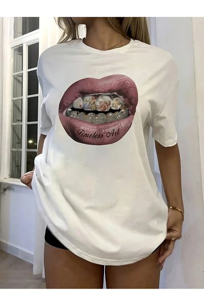 Jose Clothing Μπλουζάκι με κοντό μανίκι με στάμπα