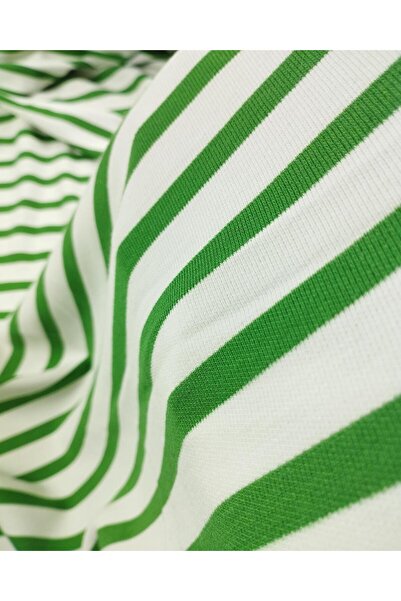 Kumaş Parça Екрю зеленого кольору l.c.ste Дві нитки (Ширина 170 см x Довжина ...