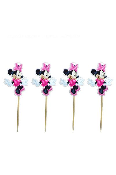 Generic 12-piece cartoon character cupcake topper