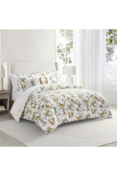 Orange Bed & Bath Selva | 8-Piece Single Duvet Set