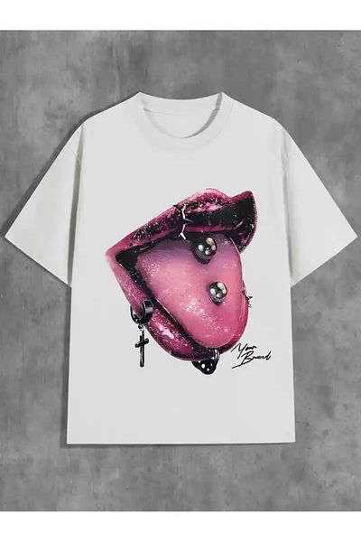 Jose Clothing Μπλουζάκι με κοντό μανίκι με στάμπα