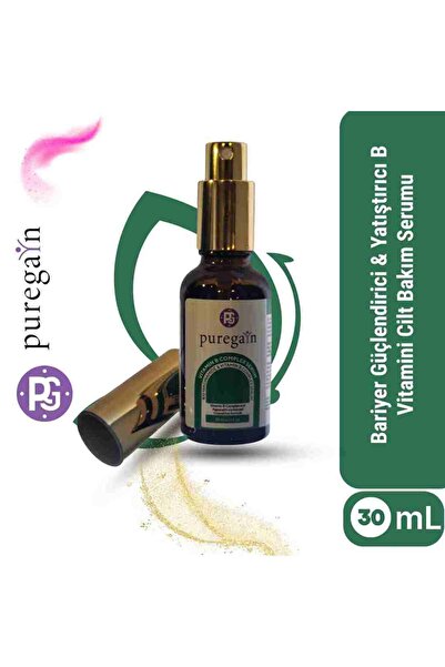 PUREGAIN Yenileyici Yatıştırıcı BVitamini Serum|%10Niaci+Provitamin B5|Nemlen...