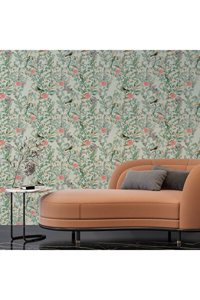 dreamwall İlkbahar Temalı Haritası  Desenli Duvar Kağıdı Isı ve Ses Yalıtımlı...