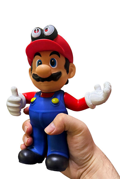 UDATOYS Süper Mario Büyük Boy Maryo Karakter Oyuncak 22Cm