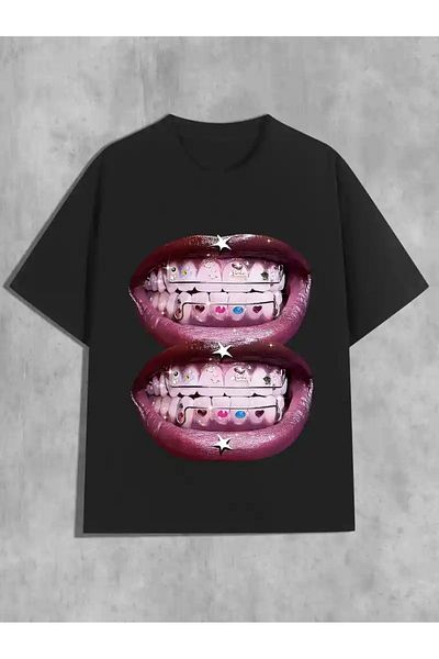 Jose Clothing Μπλουζάκι με κοντό μανίκι με στάμπα