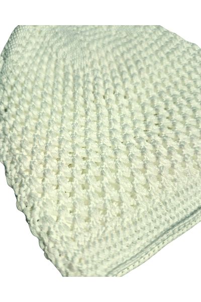 My Real Hand Knitted Prayer Cap - Quality Cotton Based