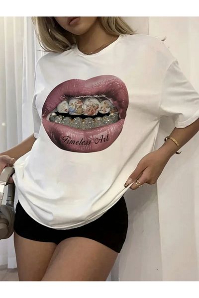 Jose Clothing Μπλουζάκι με κοντό μανίκι με στάμπα