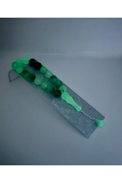 Han Ticarethane Mascota cu model verde strălucitor în întuneric, mărgele de r...