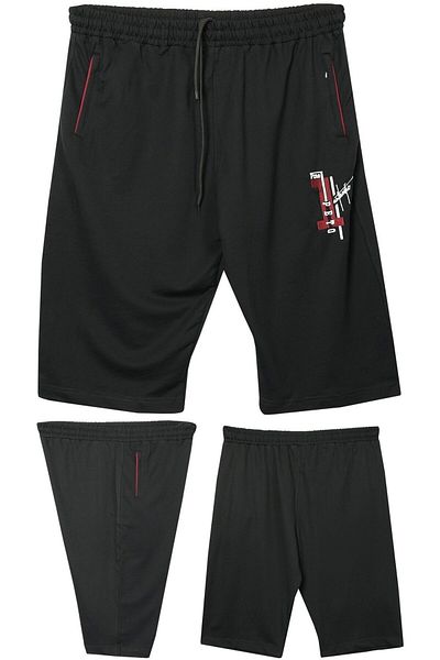 marufshop Βαμβακερό χτενισμένο κάπρι με γραφή Pine1 Κατάλληλο για άντρες μεγάλου μεγέθους 110 - 150 κιλά