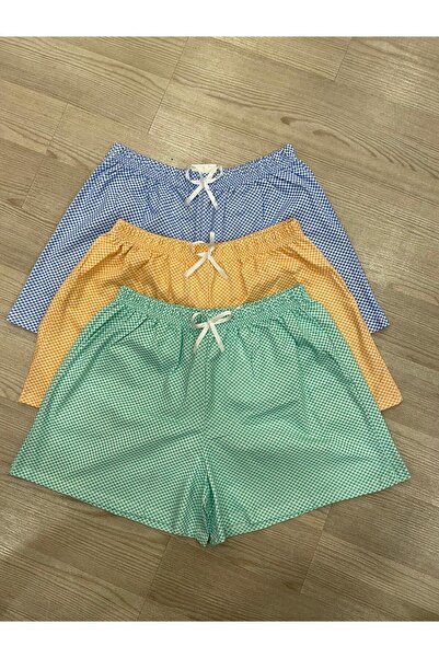 Alperi Women's Soft Lycra 3-Piece Shorts