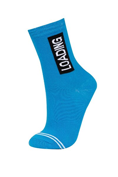 DeFacto Fiú 7 csomagos pamut hosszú zokni A6674a8ns