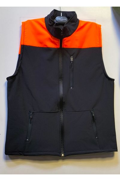 BeyzDenim Water Repellent Thermal Fleece with Orange for Biker and Work