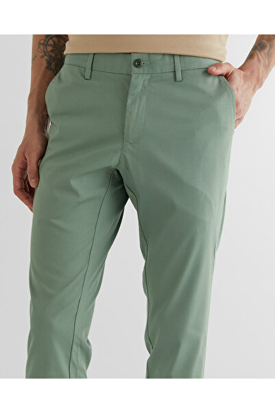Gant Erkek Yeşil Slim Fit Pantolon
