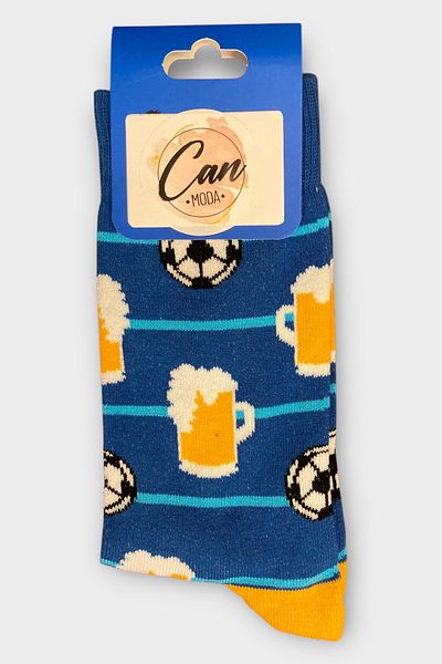 CANMODA ЧОРАПИ С ВЕСЕЛИ ШАРЕНИЯ И ПЪСТРИ ДЪРВЕСИ (36-43) - BEER&BALL