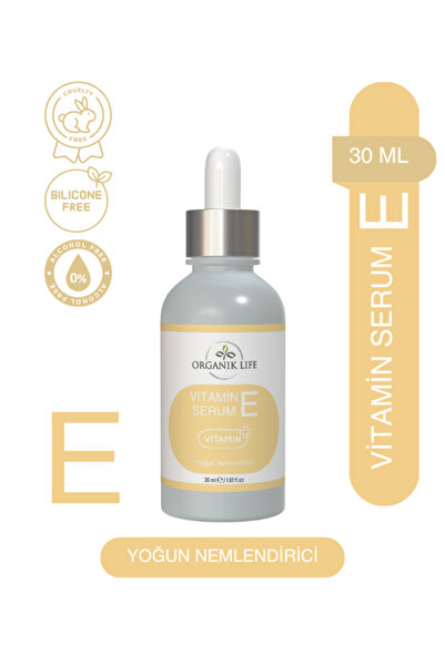 E Vitamini Serumu 30 ml – Hyaluronik Asit, , Cilt Tonu Eşitleyici, Nemlendirici Serum