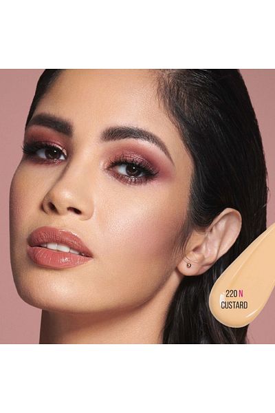 Huda Beauty FauxFilter Luminous Matte Foundation  220N Custard - Light With Neutral Undertone 35ml