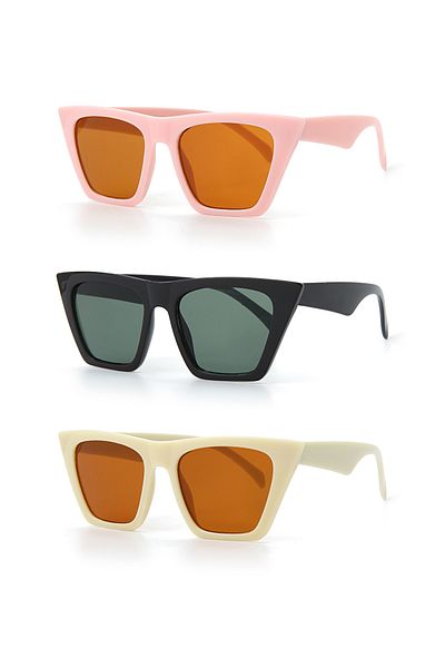 Nilu Moda Children's Sunglasses 3-Piece Deal Set