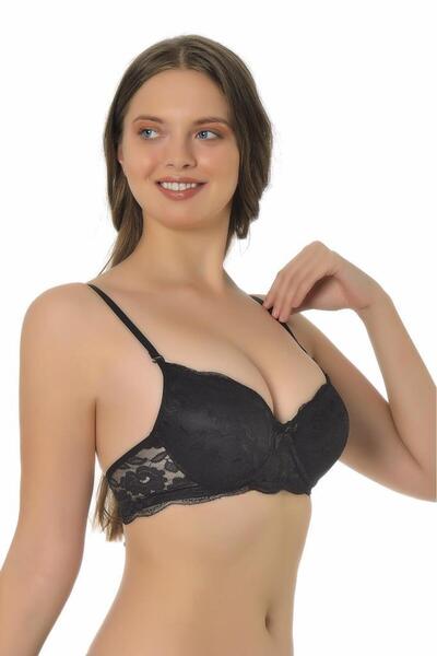 AKALA حمالة صدر نسائية مبطنة من الدانتيل الرخامي (سلكية) 3008-1154