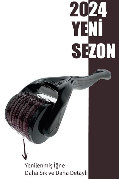 Seay Renewed Needle Titanium Dermaroller - Hair, Face, Body Massager