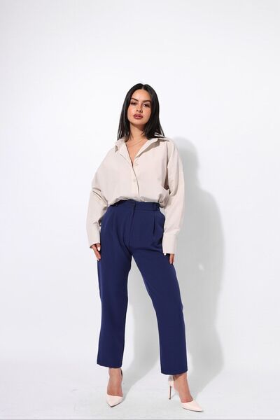 Reyon Lacivert Premium Pantolon