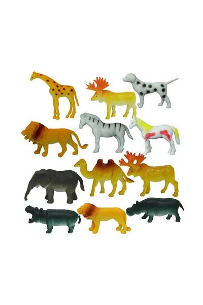 Sunman Wild Animals Animal Play Set with Bag My Bicycle