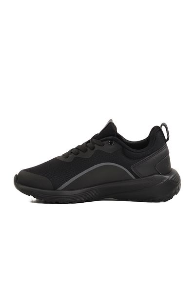 WALKWAY Black Mesh Lightweight Unisex Sports Shoes Dera 640 g