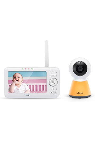 VTech Baby VM5254 Bebek Monitörü, 5” LCD, Gece Görüşü, İnterkom, Ninniler ve ...