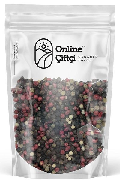 OnlineÇiftçi 50Gr Colorful Black Pepper Grain