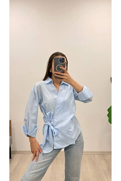 Cherry Garment Design YANDAN BAGLAMALI  GÖMLEK