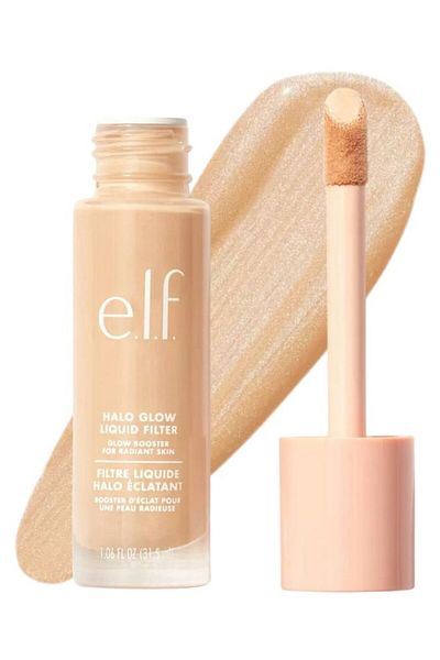 ELF e.l.f. Halo Glow Liquid Filter Complexion Booster – 0 Fair, 31.5ml | Illuminating Liquid Makeup