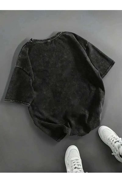 Gofeel Κοντομάνικο μπλουζάκι Unisex με λεπτομέρεια με στάμπα κερασιού