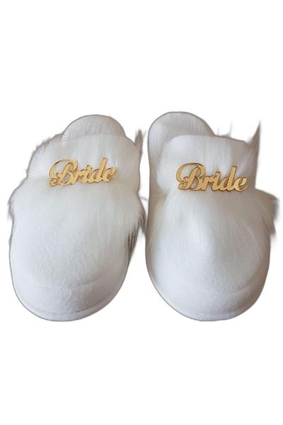 GC Bridal Slippers and Towel Bride Set