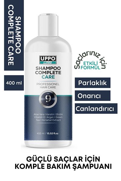 UPPO MOİST Collagen&Keratin Anti-Hair Loss Fast Hair Growth Plumping Repair Nourishing Shampoo