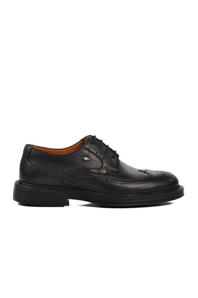Dr.Flexer Black Orthopedic Genuine Leather Men's Casual Shoes 099001   M