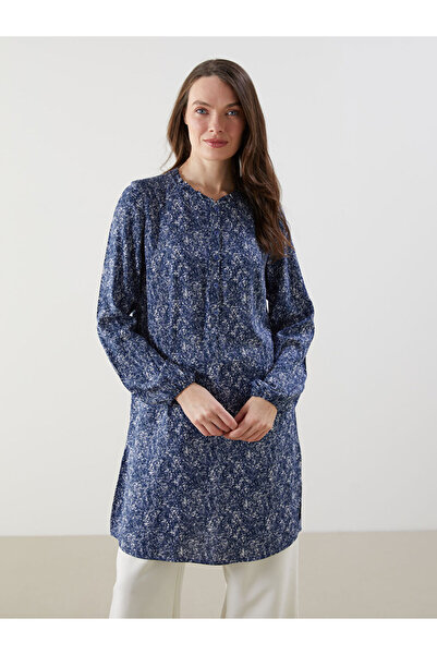 LC Waikiki RMZ GİYİM FARKİLYA تونيك نسائي مطرز بياقة روبا