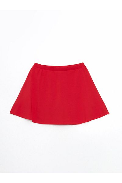 LC Waikiki Lcw Dream Matte Red Swimming Shorts Skirt