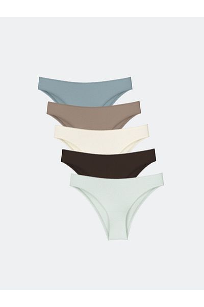LC Waikiki Lcw Dream Blue Plain Hipster Panties 5 Pack