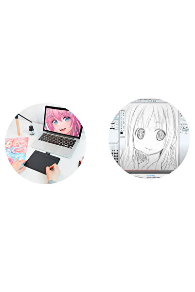 Wacom Intuos S "Manga Edition" Pen Tablet-Black