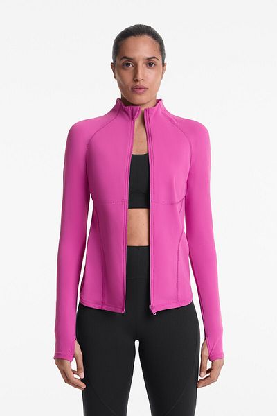 Oysho Light warm long technical jacket