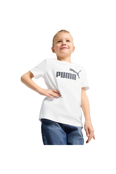 Puma Tricou Puma Ess No. 1 Logo Tee Ps, Alb, Copii