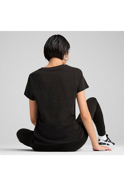 Puma Tričko Puma Ess Metallic Tee, Černá, Dámské