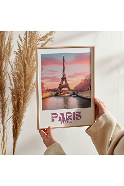 UNT Pictură „Paris” cu rama din lemn