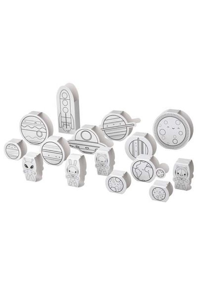 IKEA Aftonsparv Cardboard Painting Stencil, White, 15 Pieces Bs Digital Merchandising