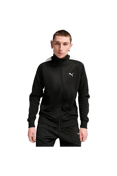 Puma Μπουφάν Puma T7 Always On Track Μπουφάν, Μαύρο, Ανδρικό